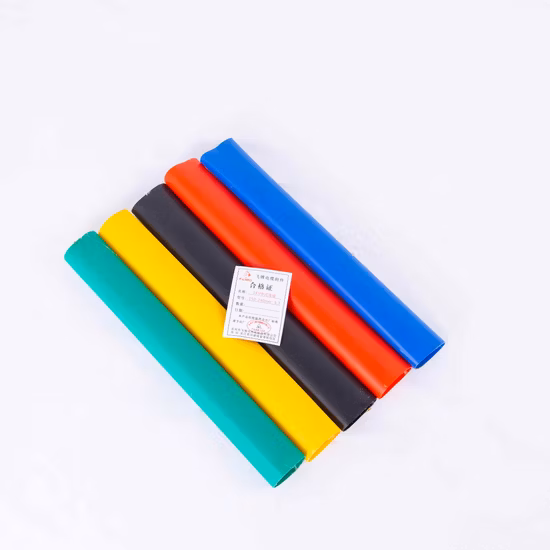 Accessoires de bornes de tubes thermorétractables isolés en polyoléfine colorée 2 : 1