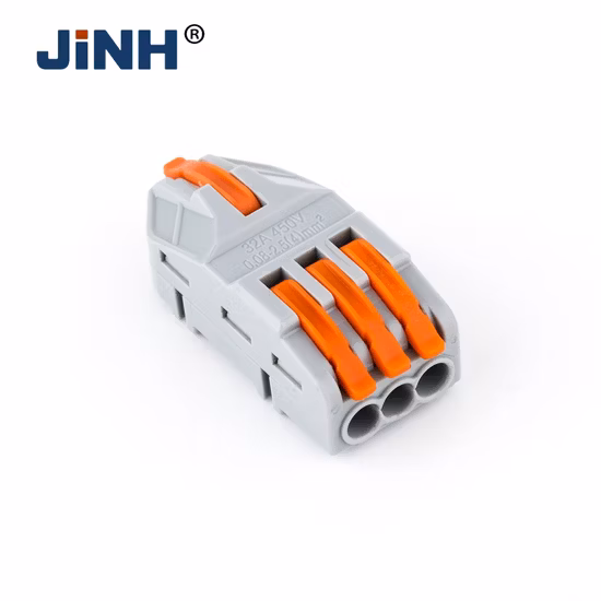 Mini connecteurs de câbles rapides, conducteur Compact universel, connecteur de câblage d'épissure à ressort, Push